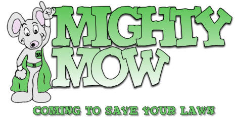 Mighty Mow Lawn Logo